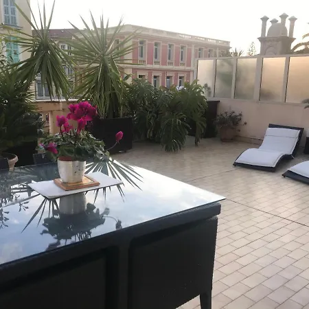 Appartement Terrasse Dans Palace Centre Menton